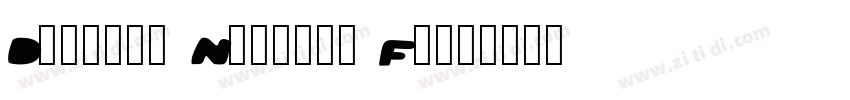 Digital Numbers Font字体转换